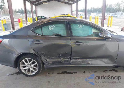 2012 Lexus Is 250 из США, поврежденный, VIN JTHCF5C22C5060521